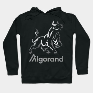 Bull Market Algorand ALGO Coin To The Moon Crypto Token Cryptocurrency Wallet Birthday Gift For Men Women Hoodie